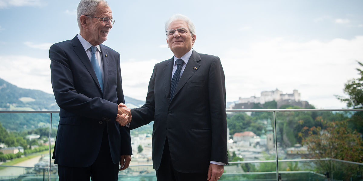 Tag 2 des Italienischen Staatsbesuches in Salzburg
