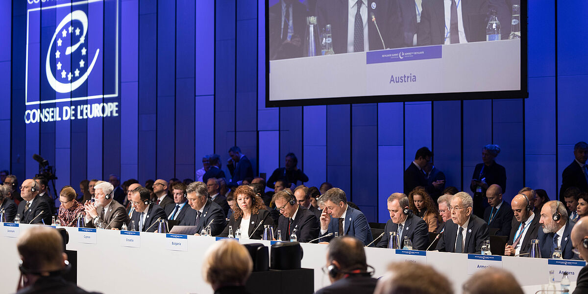 Europarats-Gipfel in Reykjavik