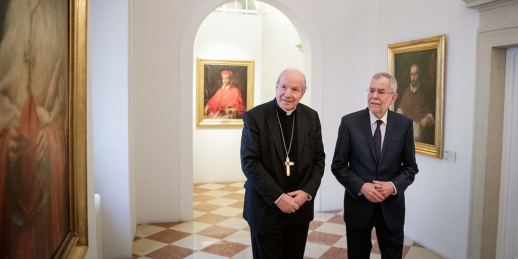 Adventbesuch bei Kardinal Schönborn