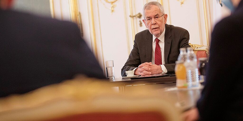 Der Bundespräsident im Interview mit den Bundesländerzeitungen