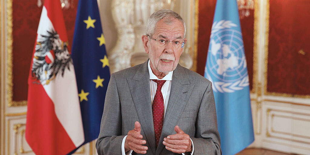 Videobotschaft von Bundespräsident Alexander Van der Bellen anlässlich des Biodiversitätsgipfels bei der 75. Generalversammlung der Vereinten Nationen in New York