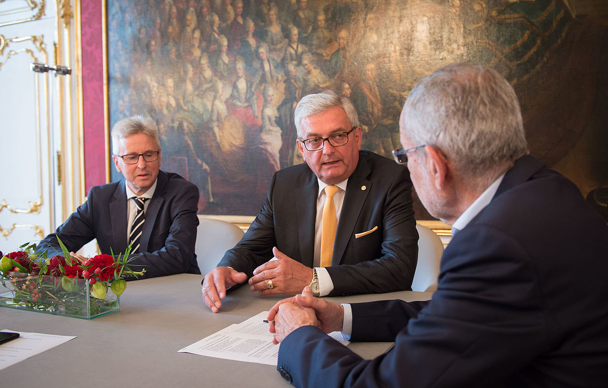 Gespräch mit Vertretern des Österreichischen Gemeindebundes