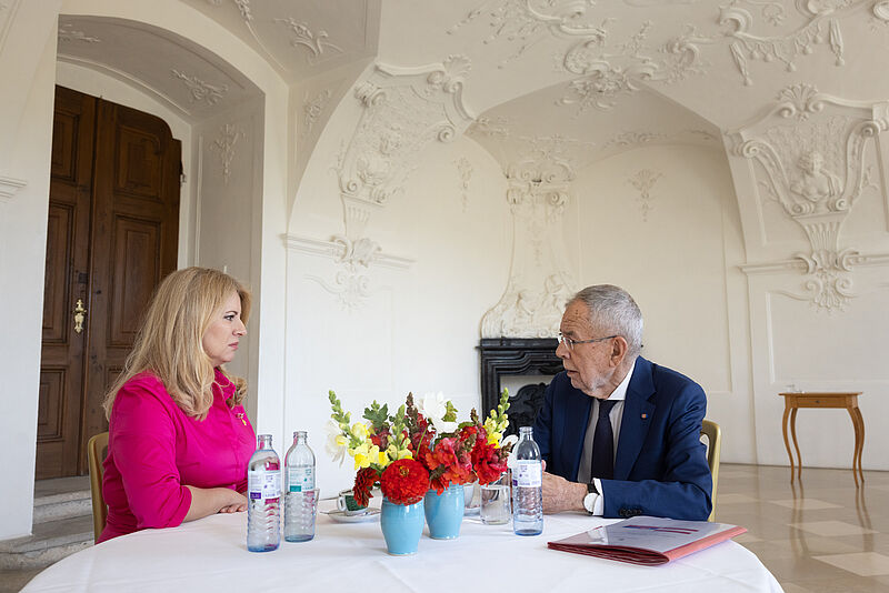Abschiedsbesuch der slowakischen Präsidentin in Österreich 29. Mai 2024