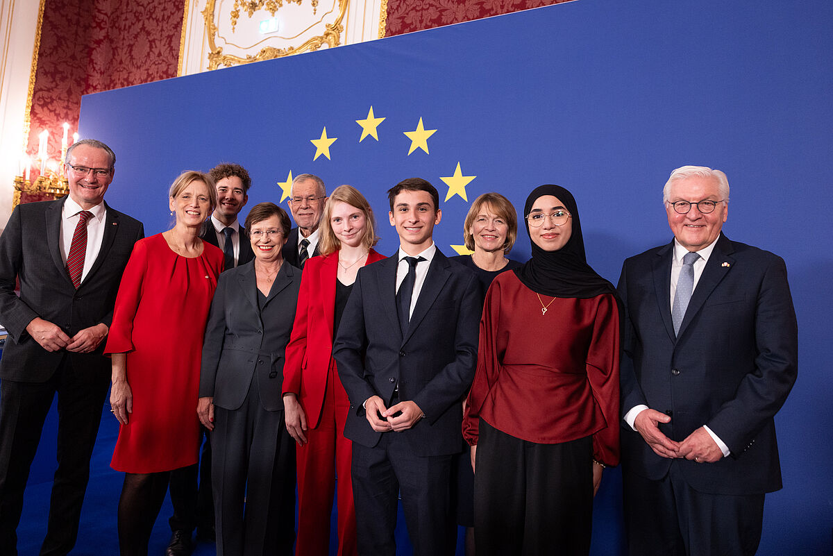 Steinmeier bei Van der Bellen: 