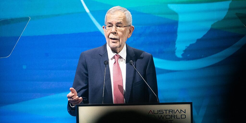 Bundespräsident eröffnet Austria World Summit 2023