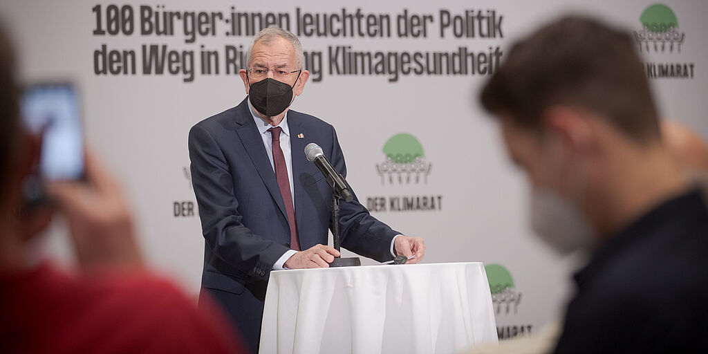 Eröffnung des Klimarates der Bürgerinnen und Bürger