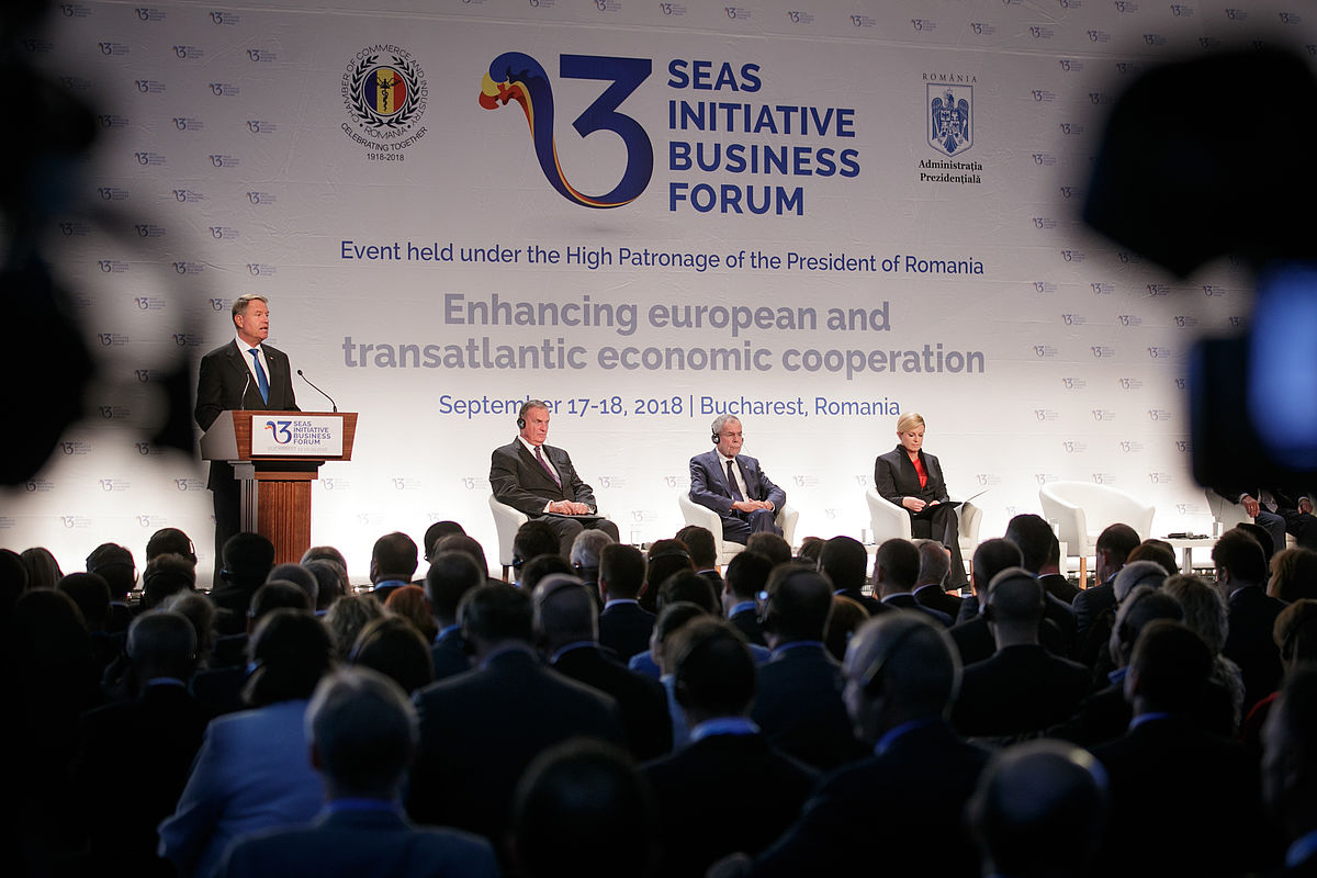 Treffen der „Drei-Meere-Initative“ in Bukarest