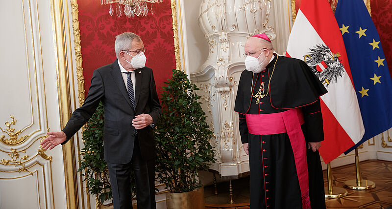 Virtueller Neujahrsempfang für das Diplomatische Coprps 19. Jänner 2021