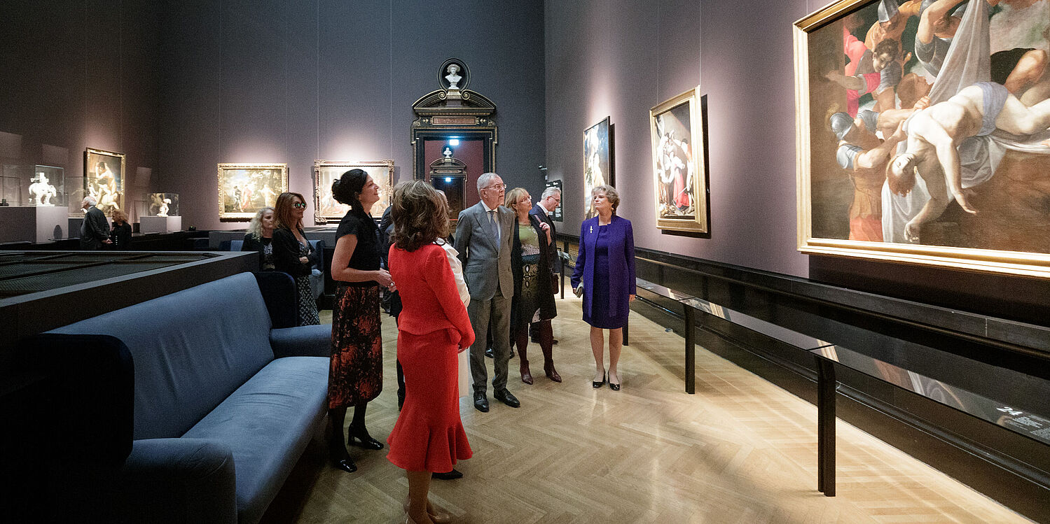 Vorbesichtigung der KHM-Ausstellung " Caravaggio & Bernini. Entdeckung der Gefühle."