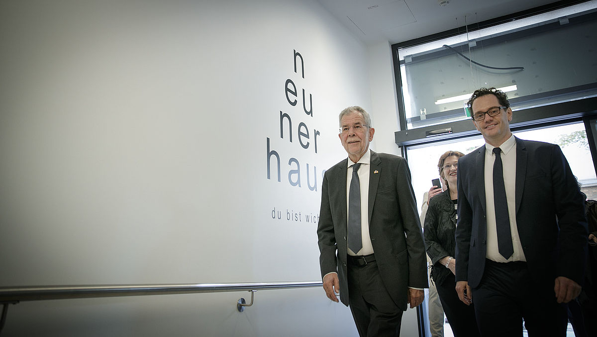 Eröffnung des neunerhaus Gesundheitszentrums