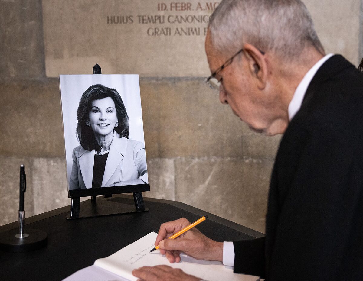 Requiem für Brigitte Bierlein im Wiener Stephansdom, 14. Juni 2024