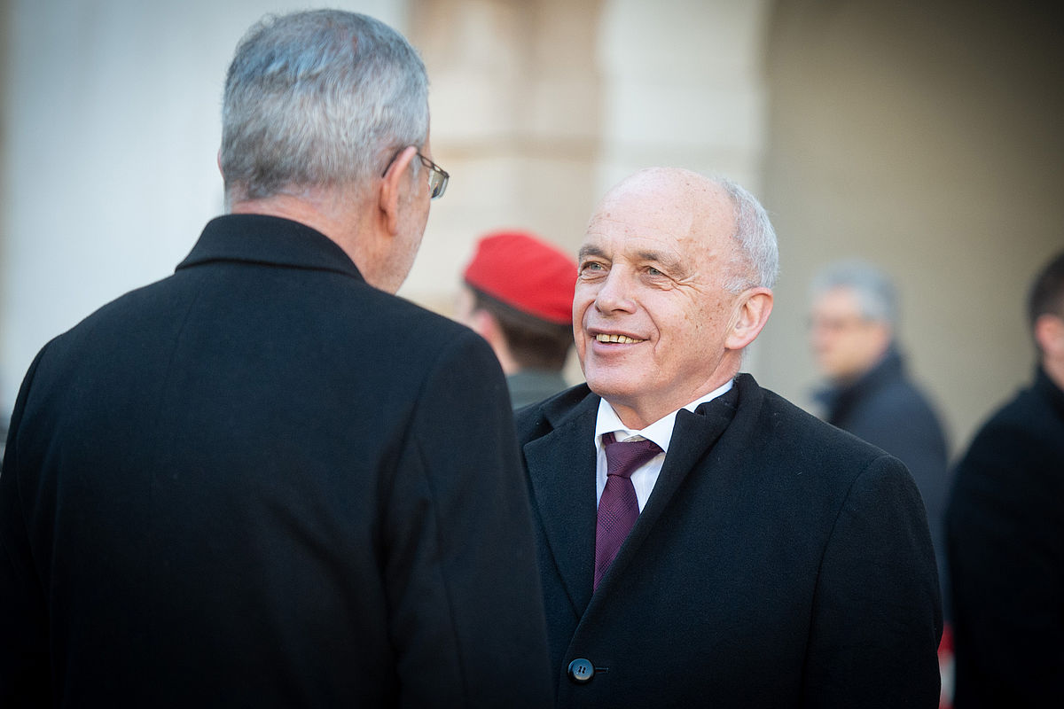 Offizieller Besuch des Bundespräsidenten der Schweizerischen Eidgenossenschaft