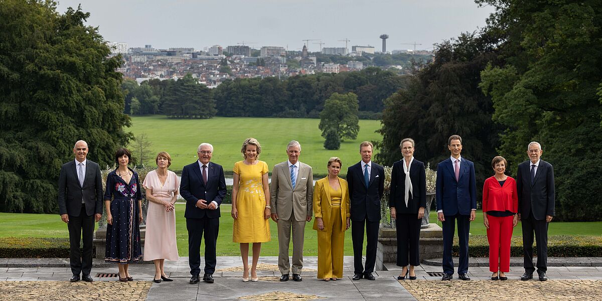 Treffen der deutschsprachigen Staatsoberhäupter in Belgien