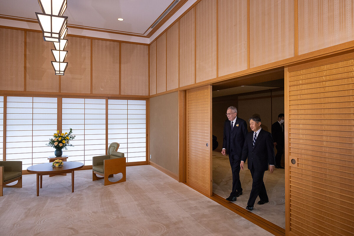 JAPAN: Audienz bei Tenno Naruhito 22. Mai 2025