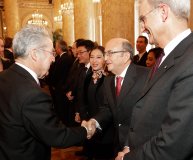 Bild Neujahrsempfang f�r das Diplomatische Corps 2013 in gr&ouml;&szlig;erer Aufl&ouml;sung anzeigen