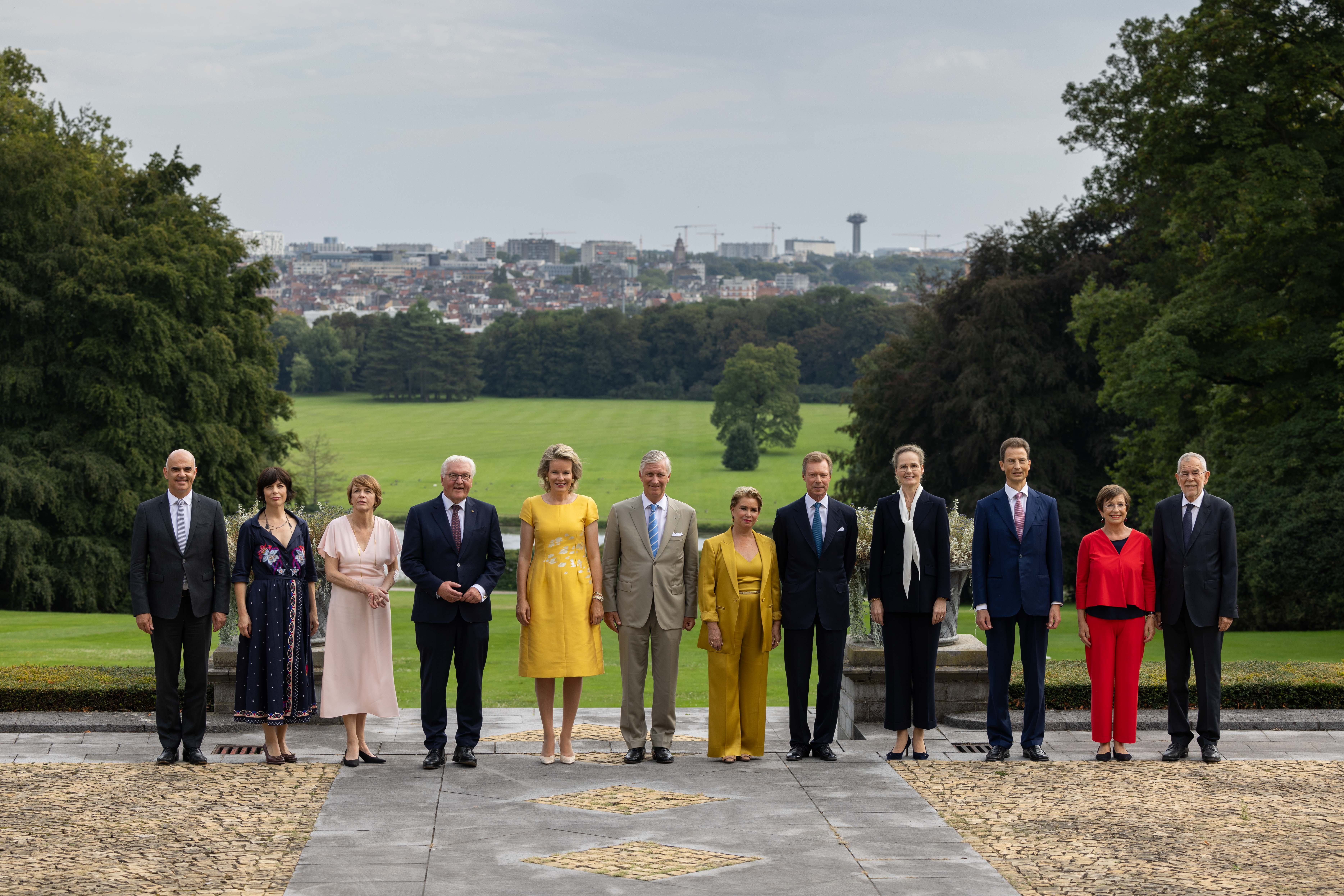 Treffen der deutschsprachigen Staatsoberhäupter in Belgien