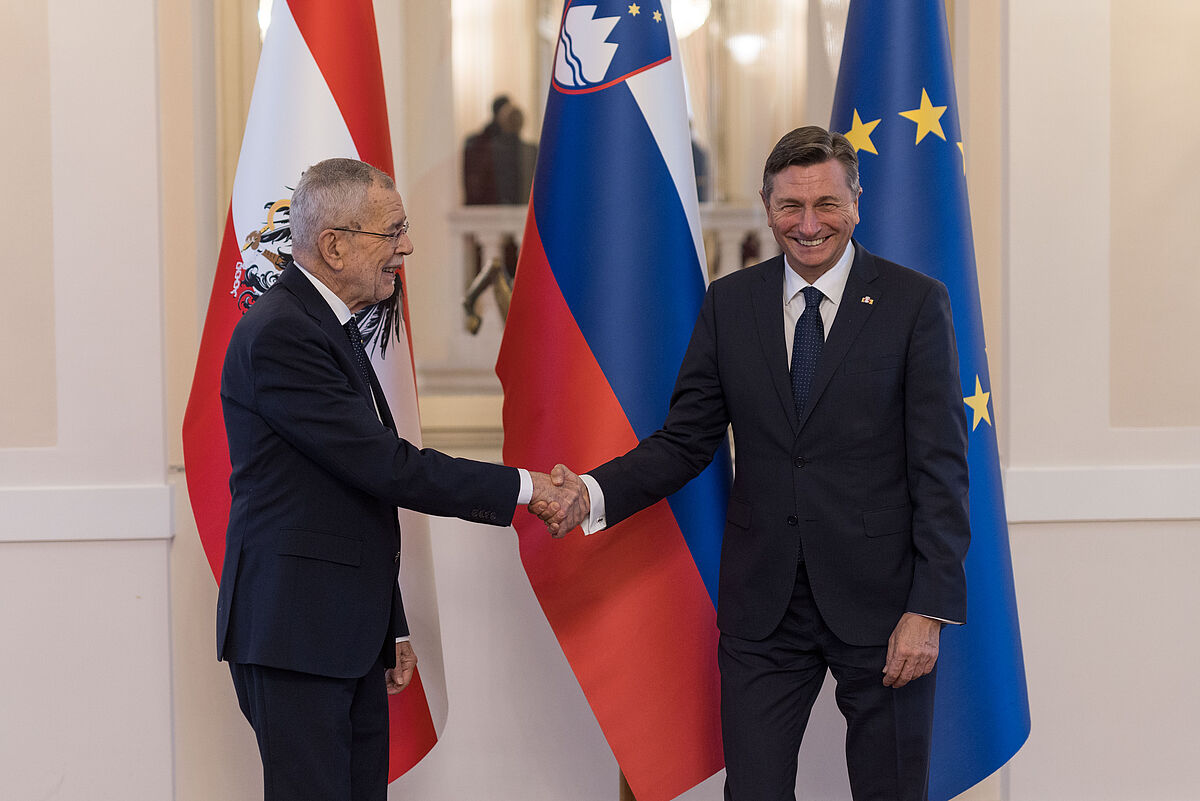 Offizieller Besuch in der Republik Slowenien 9. Dezember 2022